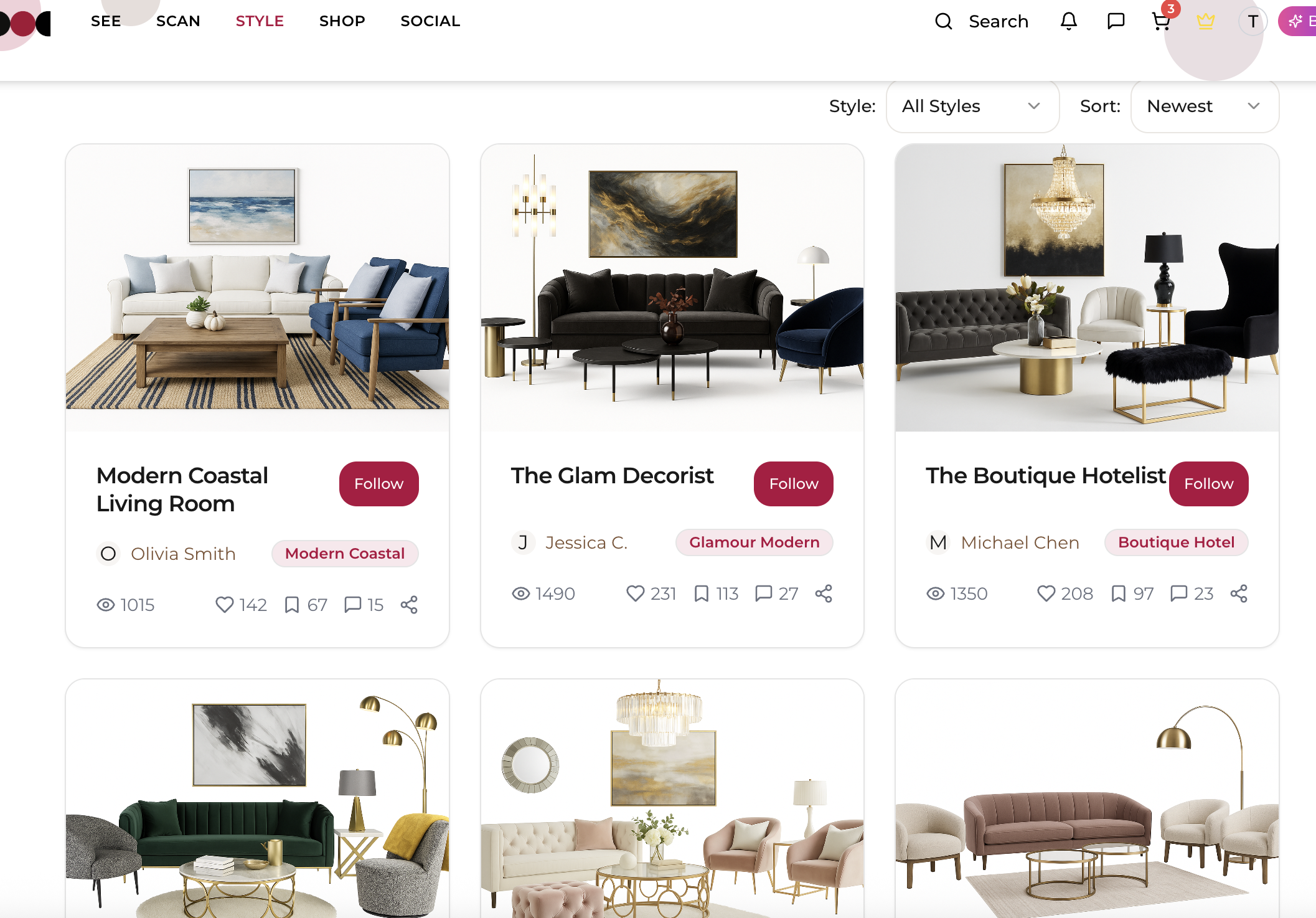 MetricLy – Discover Your Interior Design Style